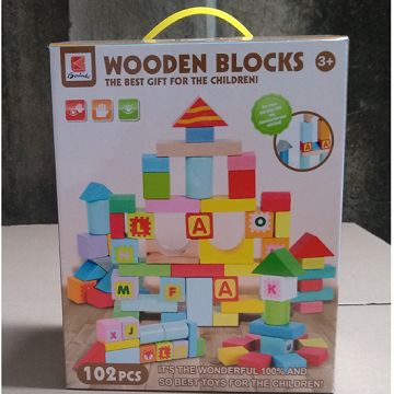English digital building block 102PCS