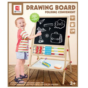 Calculate bead multifunctional wooden large drawing board