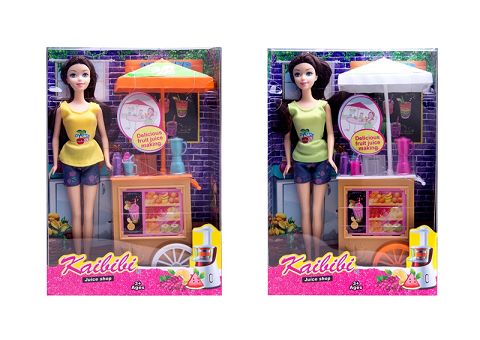11.5-inch solid kebbby juice store themed doll