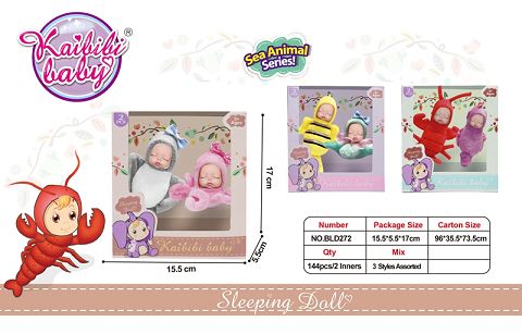 Kabilby stuffed cotton dolls Marine animals series