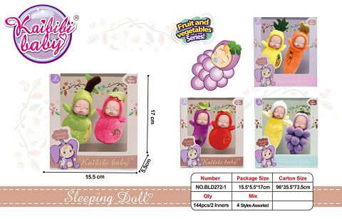 Kabby stuffed baby fruit series