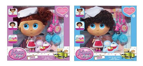 7.5-inch solid body, 12-knuckleberry baby chef theme
