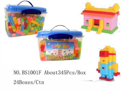 About 345 pieces of lego granule bricks