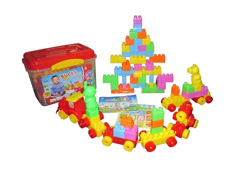 81PCS small particle animal building blocks