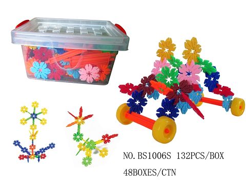 44cm snowflake strip axis 132PCS