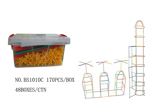 170PCS straw block assembly