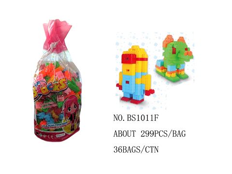 About 299PCS of lego granule blocks