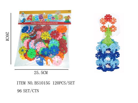 4CM round snowflake about 120 pieces