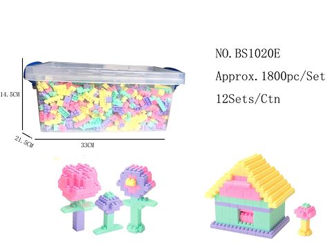 About 1800 small particle blocks