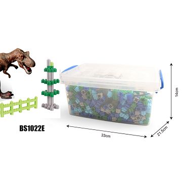 There are about 963 diamond blocks with 3 dinosaurs