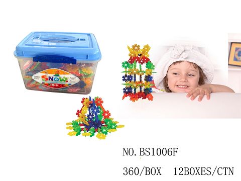 360PCS of snow flakes in box of 4.4cm