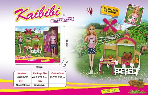 11.5 "Solid body joint Kebibie Doll Ranch theme