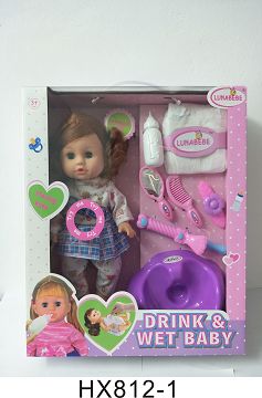 14 inches of water with a comb, mirror, bedpan, with 6 IC