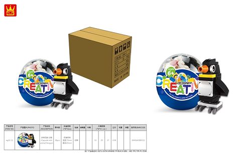 Capsule mini animal-Penguin