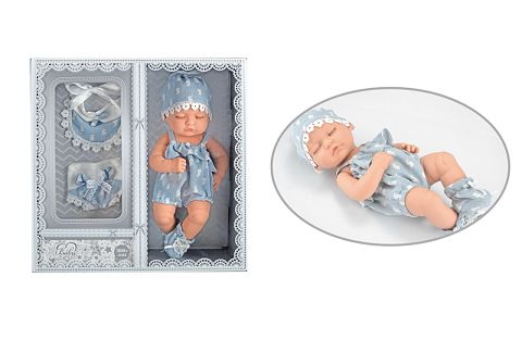 12 "baby doll with scarf/suspenders