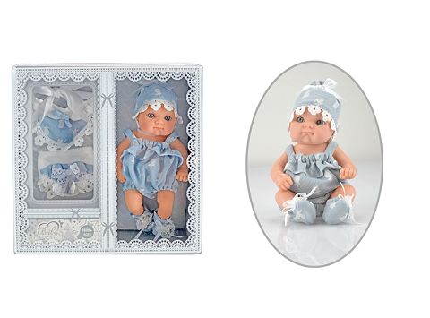 8 "baby doll with scarf/suspenders