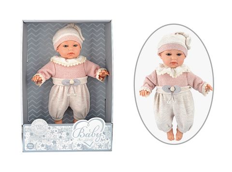 14 "cotton body temperature sensing doll