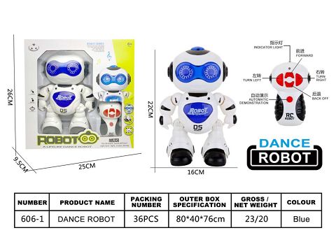 Remote dancing robot