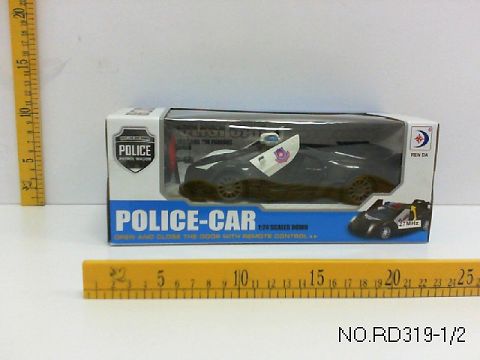 1:24 Telecontrol open door car police car