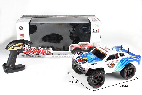 1:10 PVC 2.4G high-speed remote control car