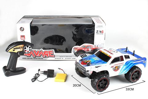 1:10 PVC 2.4G high-speed remote control car