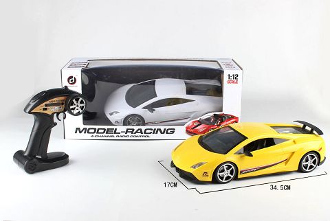 1:12 Lamborghini 2.4G four-way remote control car