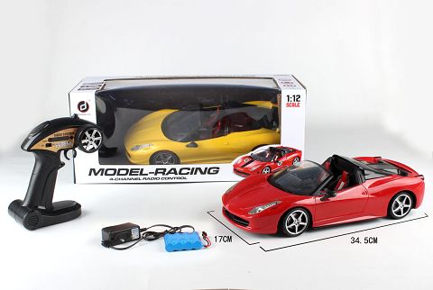 1:12 Ferrari 2.4G four-way remote control car