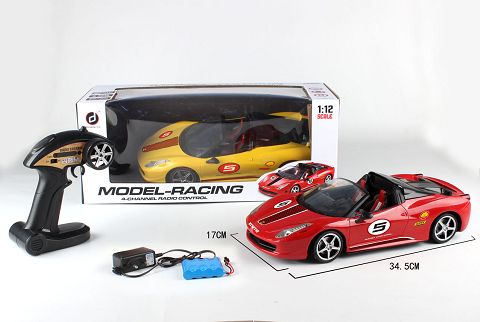 1:12 Ferrari 2.4G four-way remote control car