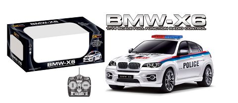 1:14 BMW X6 POLICE PROWL CAR