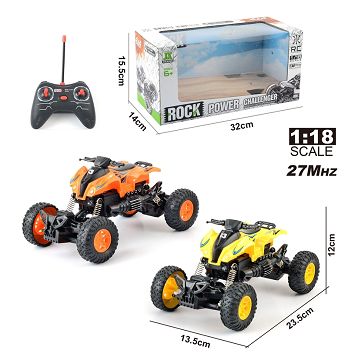 1:18 four-way remote control light motorcycle climbing race car