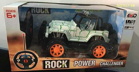 2 remote control jeep convertible crack racing car