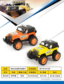 Inertial jeep cross - country all - over car