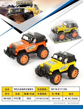 Inertial jeep cross - country all - over car