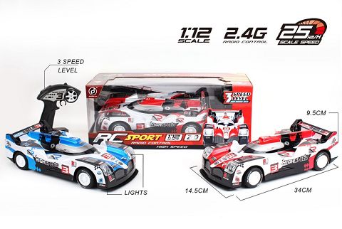 1:12 PVC 2.4g shift remote control le mans racing car