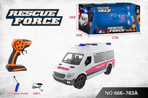 FOUR WAY POLICE CAR AND LIGHT AND SOUND (INCLUDING POWER) USB CABLE