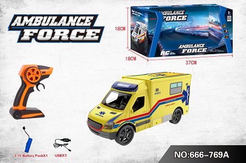FOUR WAY AMBULANCE AND LIGHT AND SOUND (INCLUDING ELECTRICITY) USB CABLE