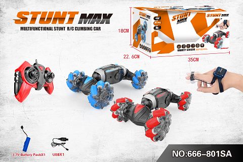 2.4G REMOTE CONTROL STUNT CAR (INCLUDING POWER) USB CABLE