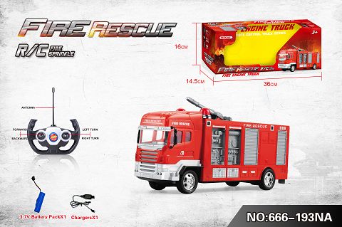 FOUR WAY FIRE TRUCK AND LIGHT PACKAGE