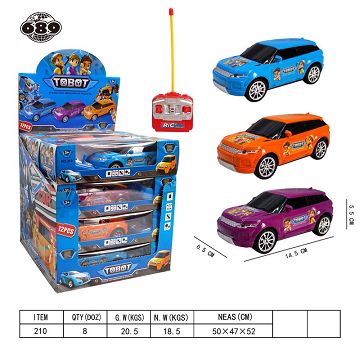 FOUR WAY REMOTE CONTROL VEHICLE WITH LIGHT (WITHOUT POWER SUPPLY)