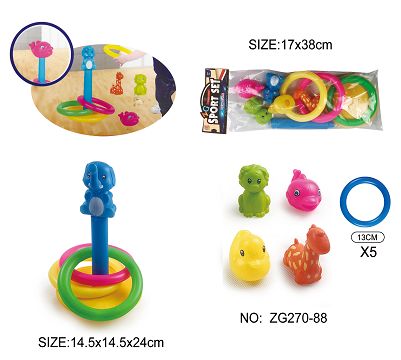 Clip bag 5 head tumbler ring