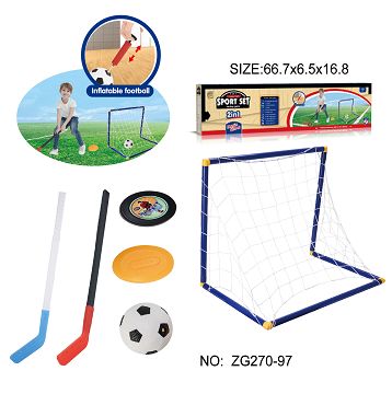 Soccer + hockey (2 in 1)