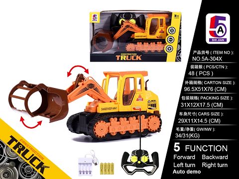 Five - way clamp wood engineering vehicle (including electricity) USB cable