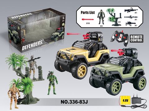 27M five-way bomb-firing military vehicle (electrified)