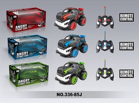 2.4g four-way stunt car (without electricity)