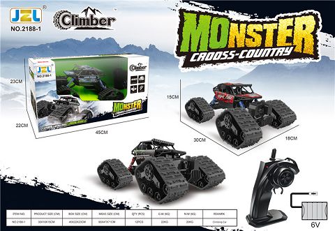 2.4Ghz 1:18 all-terrain remote-controlled climbing vehicle