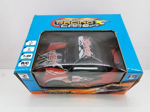1:18 four-way F1 remote control car with soft shell (without electricity)