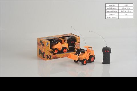 Two way remote control engineering vehicle