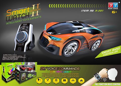 2 - generation smart self - recording watch voice - controlled car