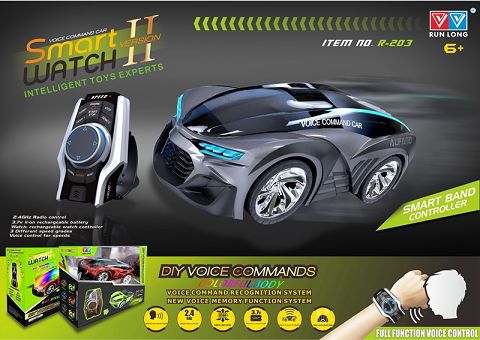 2 - generation smart self - recording watch voice - controlled car