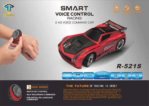 Intelligent 3 mode voice-controlled vehicle (without electricity)